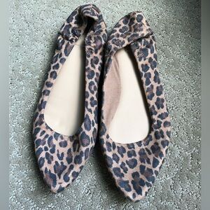 KAARI BLUE leopard print ballet flat-size 8.5-never worn